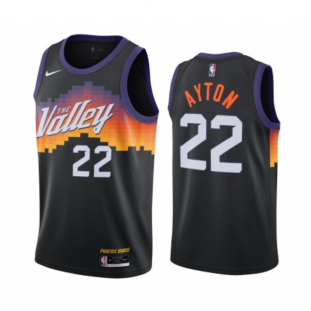 Herren NBA Phoenix Suns Trikot Deandre Ayton 22 2020-21 City Edition Swingman